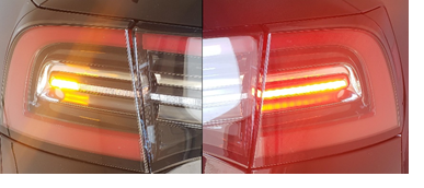 taillights that are reflective 